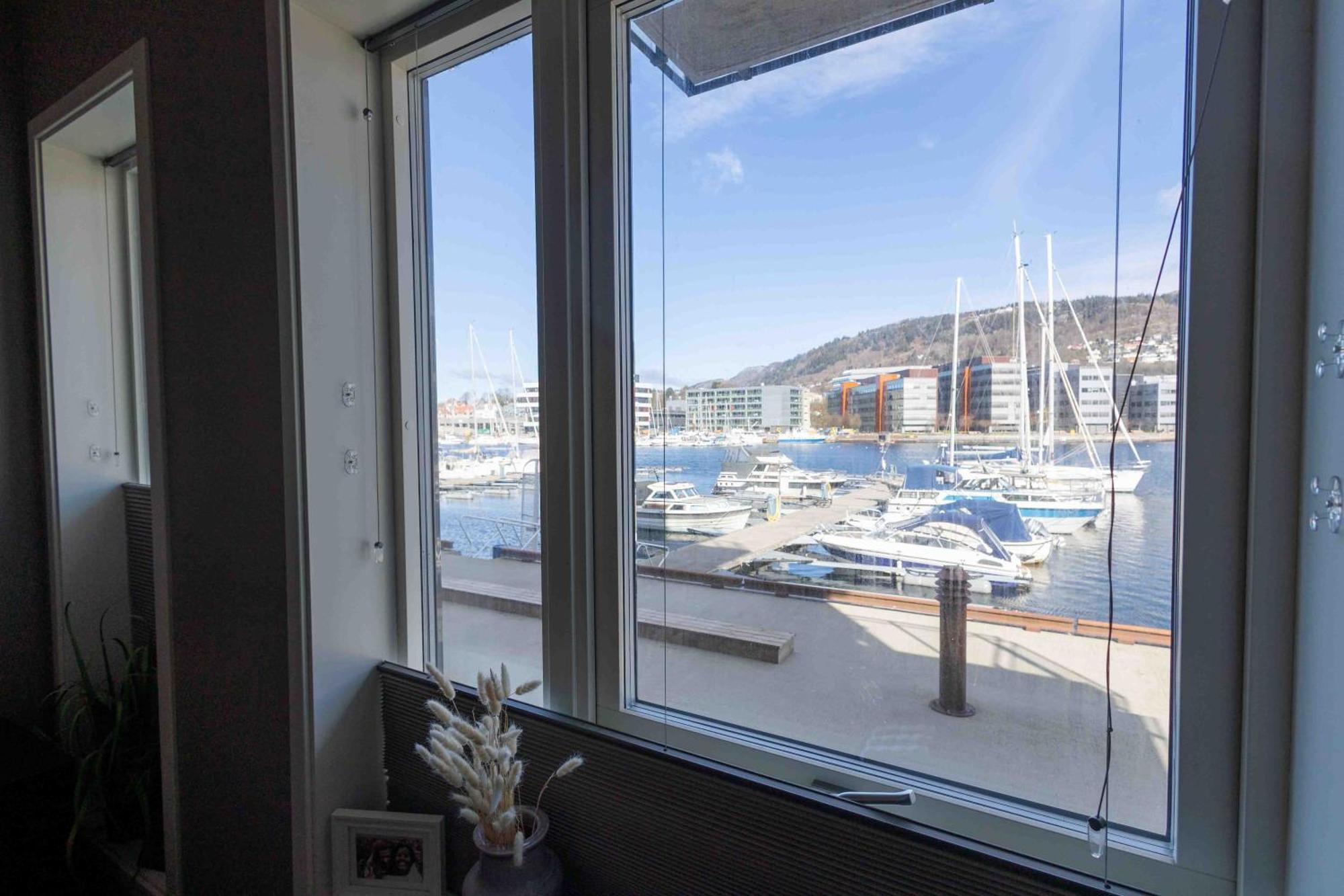 Byleilighet I Sjokanten M Terrasse Bergen Bagian luar foto